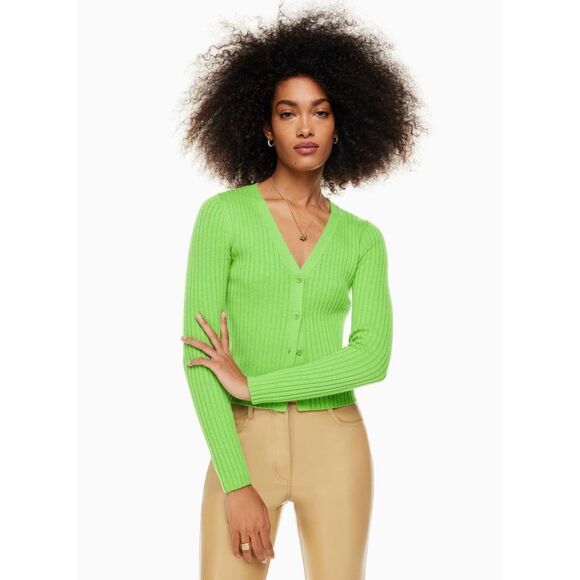 Aritzia Wilfred Manila Wool and Cotton Cardigan - Picture 3 of 8